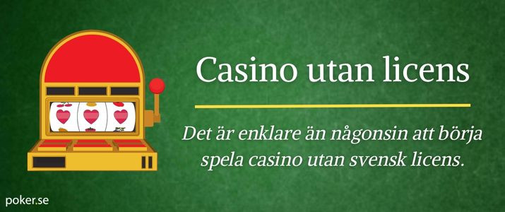 Upptäck världen av online casino utan svensk licens 51